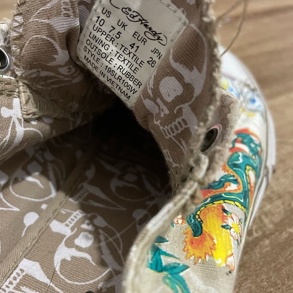 Ed Hardy Fashion Slip on Sneakers - Picture 6 of 6